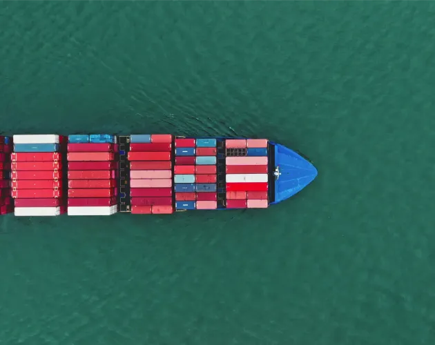 ACF export licensing shipments with ocean freight