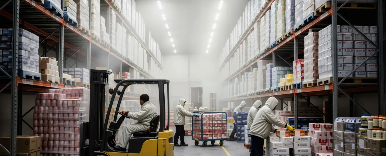 ACF food and beverage shipment management