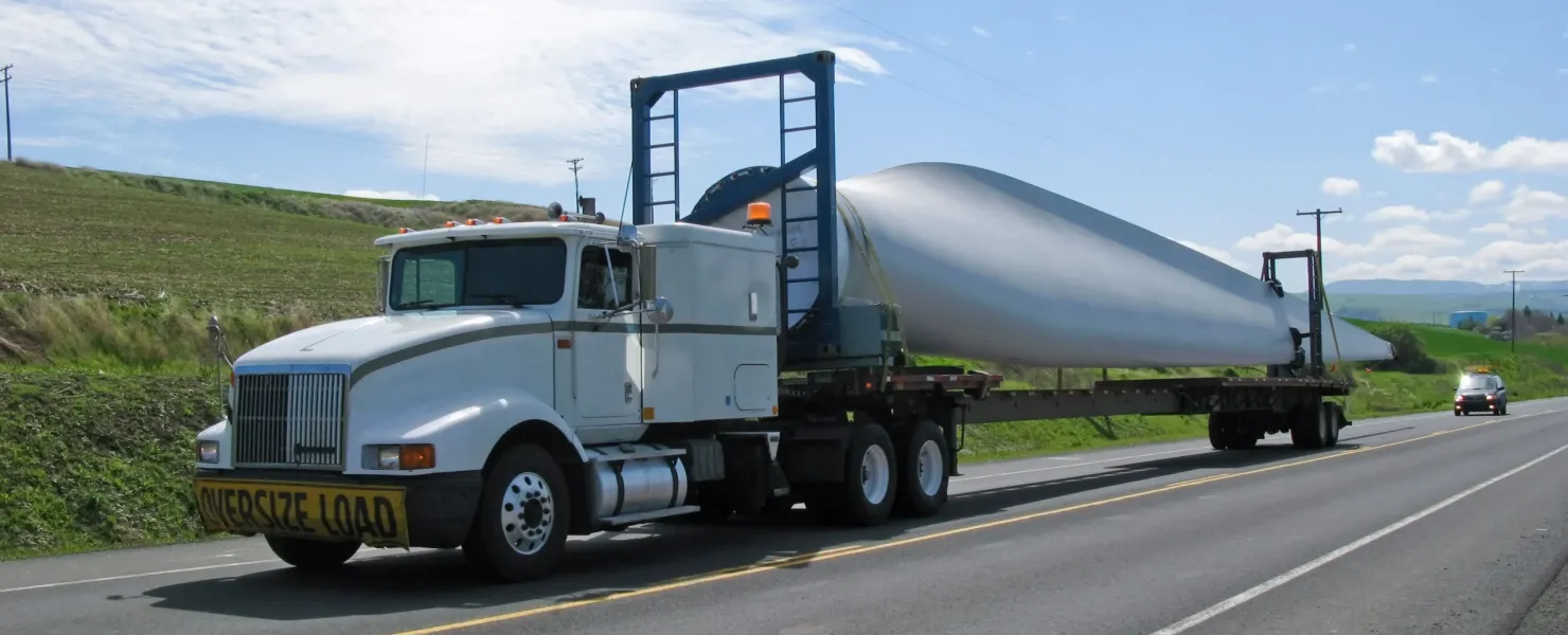 Oversized freight transportation