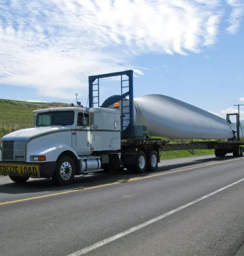 Oversized freight transportation