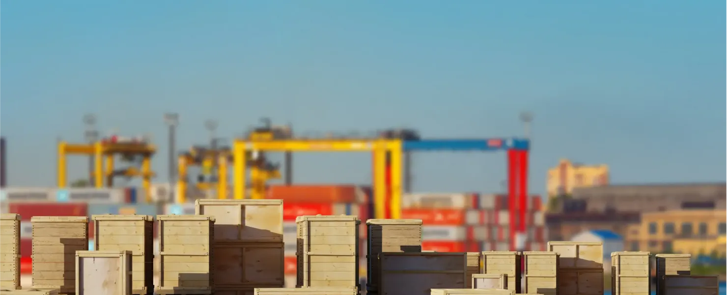 Moving freight shipment boxes with ACF freight consolidation