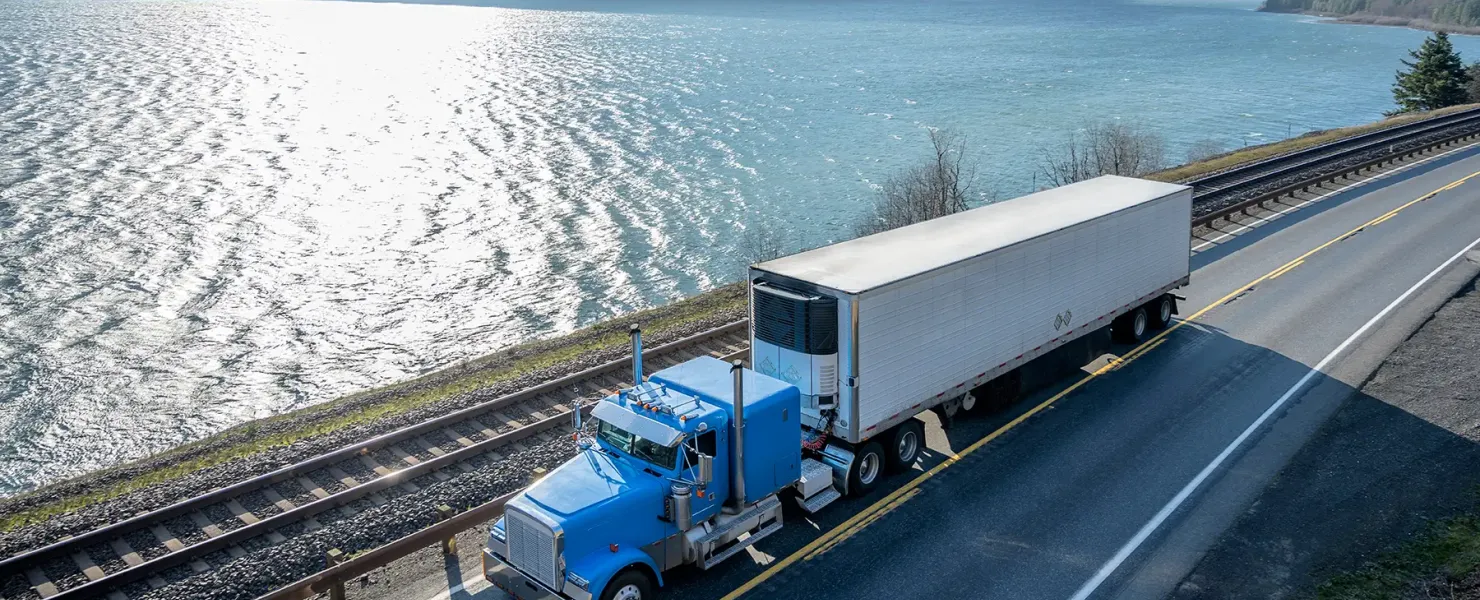 ACF Truck transporting good by full truckload