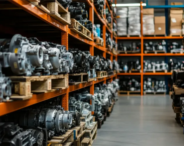 Automotive parts managed by ACF across borders and countries. 