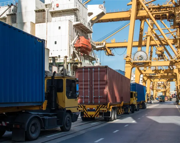 ACF port service management trucks
