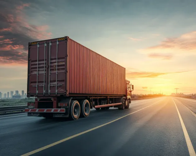 ACF truck running imports and exports